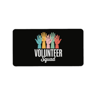 Etiqueta Escuadrón de Voluntarios