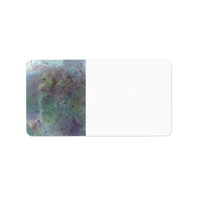 Etiqueta Espacio. (Frente)