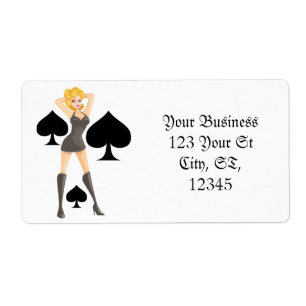 Etiqueta Espadas negras Reina rubia Thunder_Cove