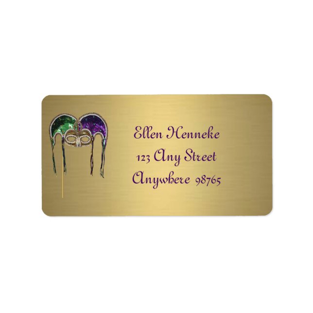 Etiqueta Espectacular celebración (Frente)