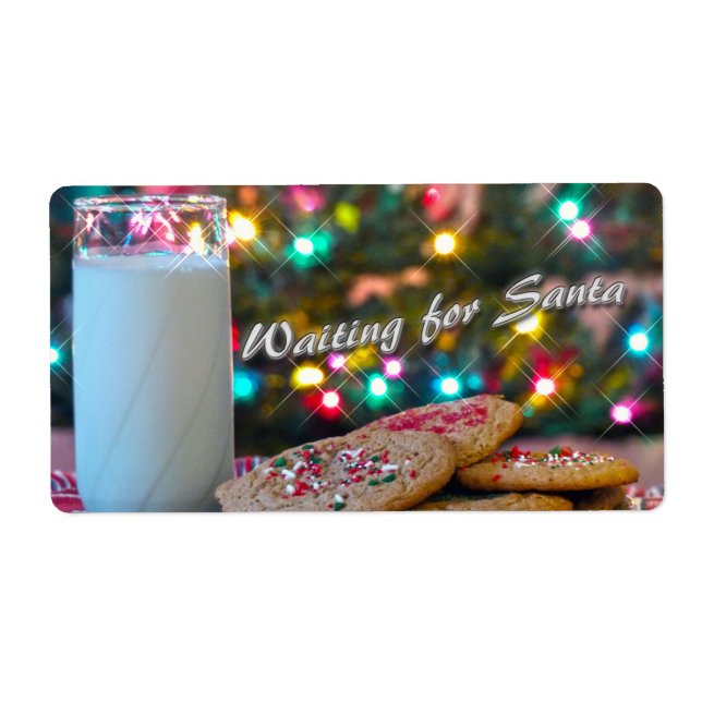 Etiqueta Esperando a Santa María (Frente)