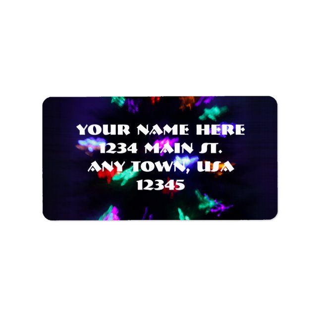 Etiqueta Espíritus del árbol (Frente)