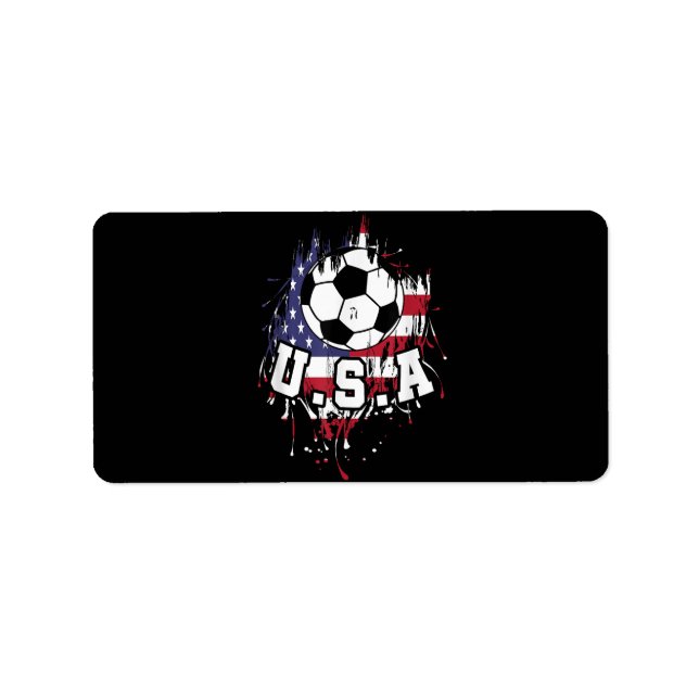 Etiqueta Estados Unidos (Frente)