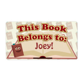 Etiqueta Este Libro Pertenece A: