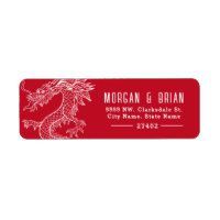 Estilo Dragón estilo rojo preabordado