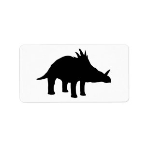 Etiqueta Estiracosaurio dino dinosaurio