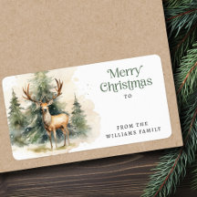 Estrechar la acuarela de los árboles navideños a p