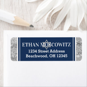 Etiqueta Estrella blanca, gris, estrella blanca de David Ba