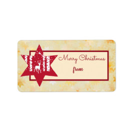 Etiqueta Estrella de bosque