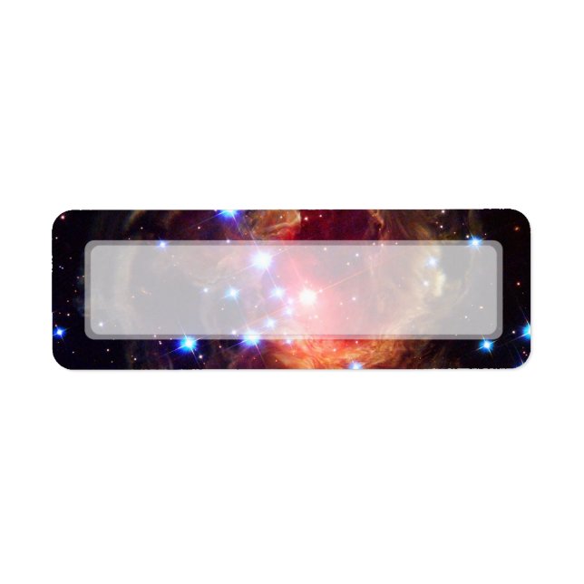 Etiqueta Estrella de Monocerotis V838 (Telescopio Hubble) (Frente)