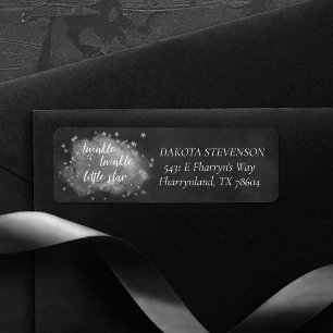 Etiqueta Estrella pequeña Twinkle Dirección de ducha mono