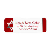 Estrella roja plateada de la dirección de retorno 