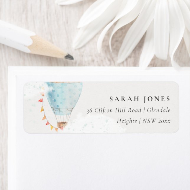 Etiqueta Estrellas de nubes de globo aerostático Hemos movi (In situ)