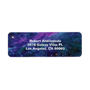 Etiqueta Estrellas en Tarantula Nebula Azul, ZGOS, direcció