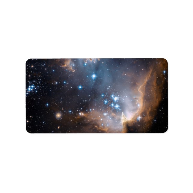 Etiqueta Estrellas y nebulosas (Frente)