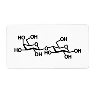 Etiqueta Estructura de la leche de lactosa