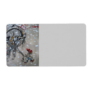 Etiqueta Estudio para Julbacken (Yule Goat) 1911