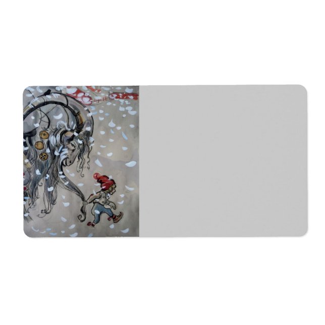 Etiqueta Estudio para Julbacken (Yule Goat) 1911 (Frente)