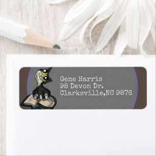 Etiqueta Estudio útil Personalizado de gatos