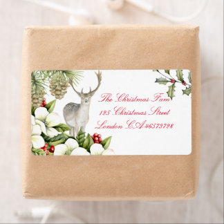 Etiqueta Etiket kerst hert