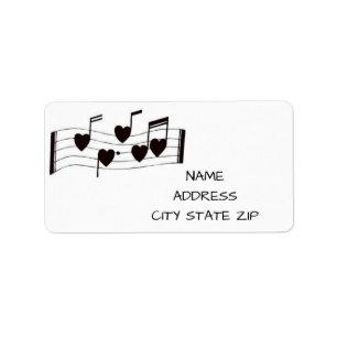 ETIQUETA **ETIQUETAS DE DIRECCIÓN DE REGRESO DEL AMANTE DE 