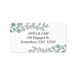 Etiqueta Eucalyptus | Dirección de devolución