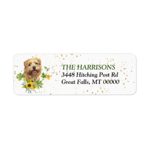 Etiqueta Eucalyptus Norfolk Terrier