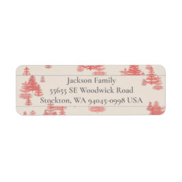 Etiqueta Evergreen Woods