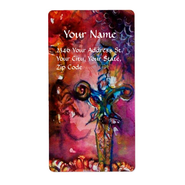 ETIQUETA EXCALIBUR (Frente)