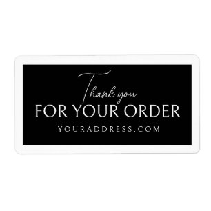 Etiqueta Extensiones Eyelash Negrita Diseño Moderno Negra