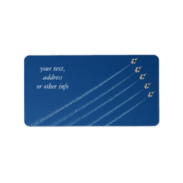 Etiqueta F-16 Thunderbirds Cinco Formación