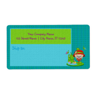 Etiqueta Faery Nature Lover Frog