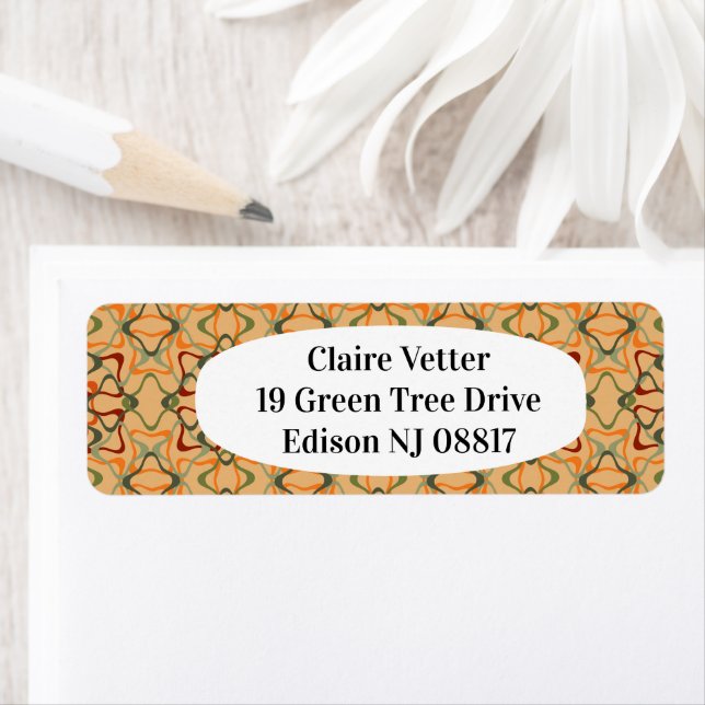 Etiqueta Fall Kaleidoscope (In situ)