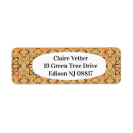 Etiqueta Fall Kaleidoscope