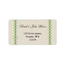 FalUX burlap y lace lime country