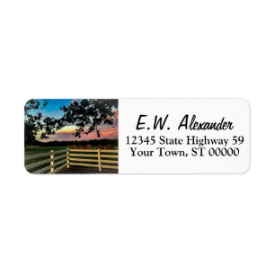Etiqueta Familia de fotos de personalizado o logotipo Direc