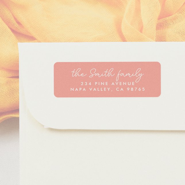 Etiqueta Familia de guiones modernos Nombre Pastel Rosa (Subido por el creador)