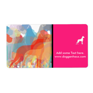 Etiqueta Fancy Great Danes