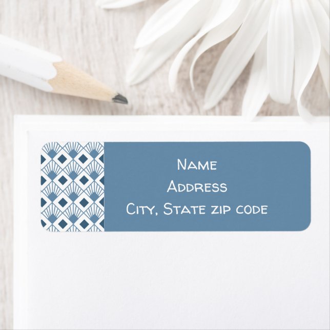 Etiqueta Fans del Art Deco (In situ)