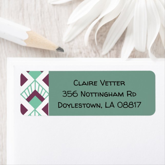 Etiqueta Fans del Art Deco (In situ)