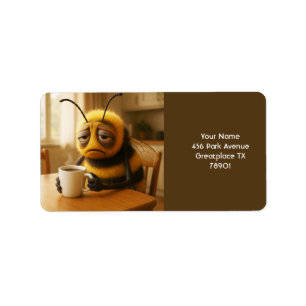 Etiqueta Fantasía Cuesta Muy Cansada Abeja