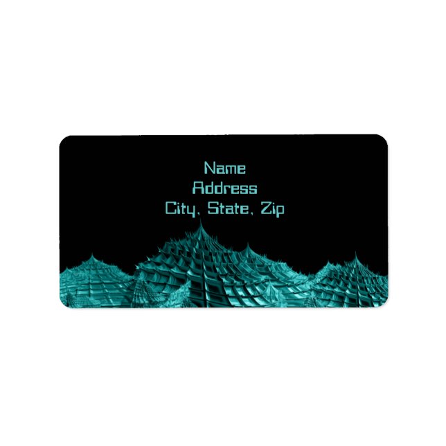 Etiqueta Fantasía de ciencia ficción (Frente)