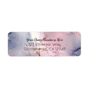 Etiqueta Fantasia Glam Rosa Oro Inescrutable Periwinkle Eté