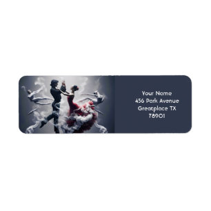 Etiqueta Fantasy Cute Dancer Ballerina Piano