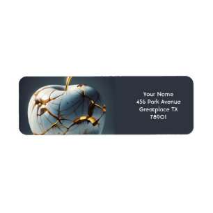 Etiqueta Fantasy Cute Kintî Porcelana Apple