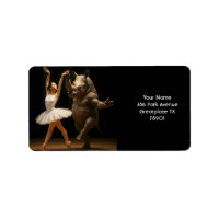Fantasy Cute Rhino Dancer Ballerina