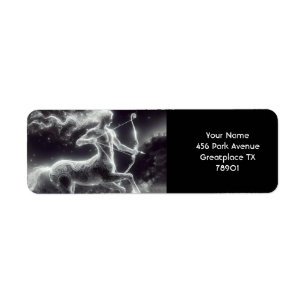 Etiqueta Fantasy Cute Space Stars Centaur