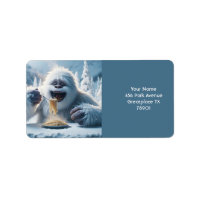 Fantasy Cute Spaghetti Yeti Snow