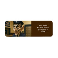 Fantasy Cute Strange Postal Worker