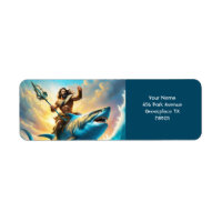 Fantasy Cute Vivid Greek God Shark